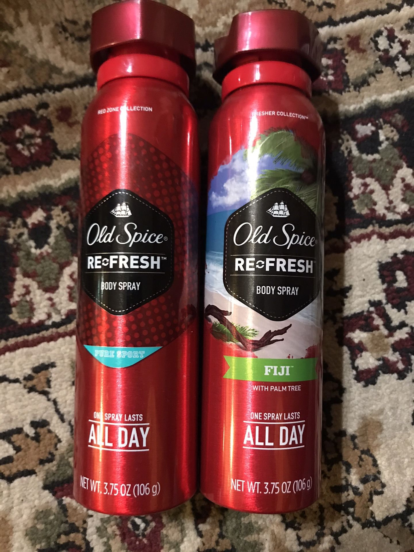 Old spice spray