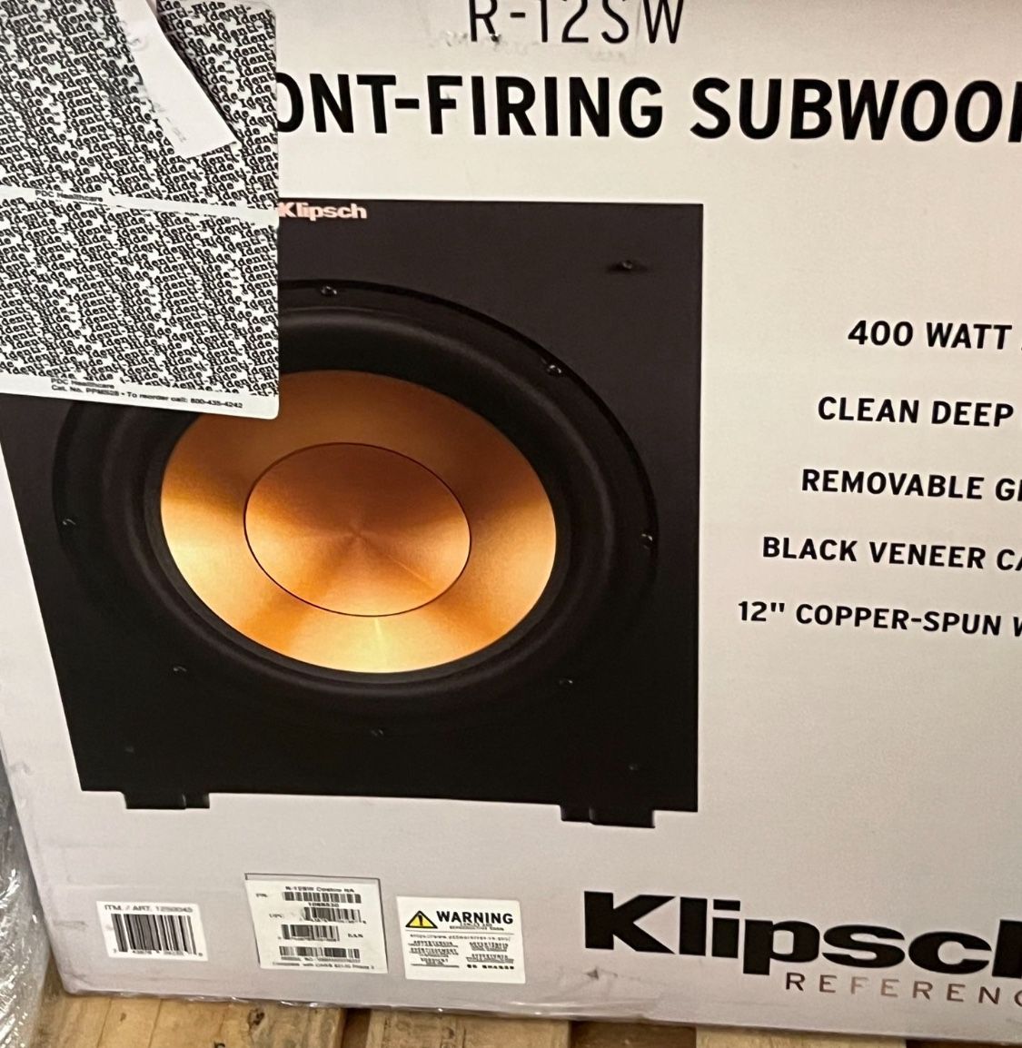 Klipsch Subwoofer with Digital Amplifier