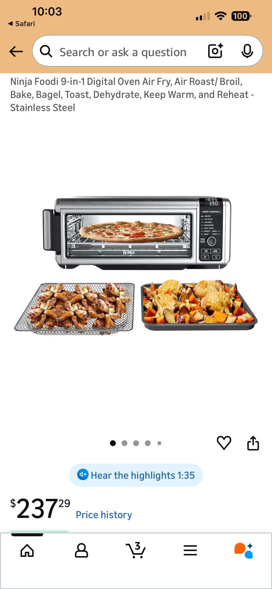 Ninja Air Fryer - New in box