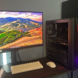 Gaming Desktop - 5070 GPU - And Monitor 