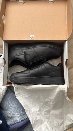 All Black Nike Air Force 1 SIZE '07