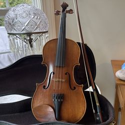 Full size violin/ receipt from 2002/ Hosmer Violin