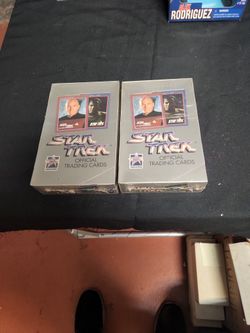 Star Trek Official Trading Cards 2 Factory Sealed Boxes
