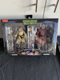 Teenage Mutant Ninja Turtles Shredder Vs Splinter.