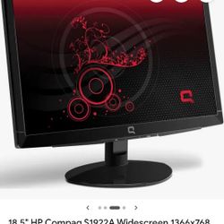 18.5 Inch Hp/Compact LCD Monitor 