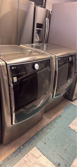 LG jumbo washer and dryer