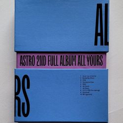 Astro ALL YOURS 2nd Full Album