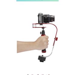 PRO Video Camera stabilizer for GoPro, Smartphone, Canon, Nikon - or Any Camera up to 2.1 lbs