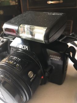 35mm Minolta maxxum 3000i with lenses
