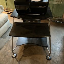 Computer Desk W/ 3830 HP Printer 