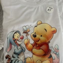 Winnie The Pooh Youth Y-shirt 4T