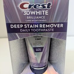 Crest deep stain remover toothpaste