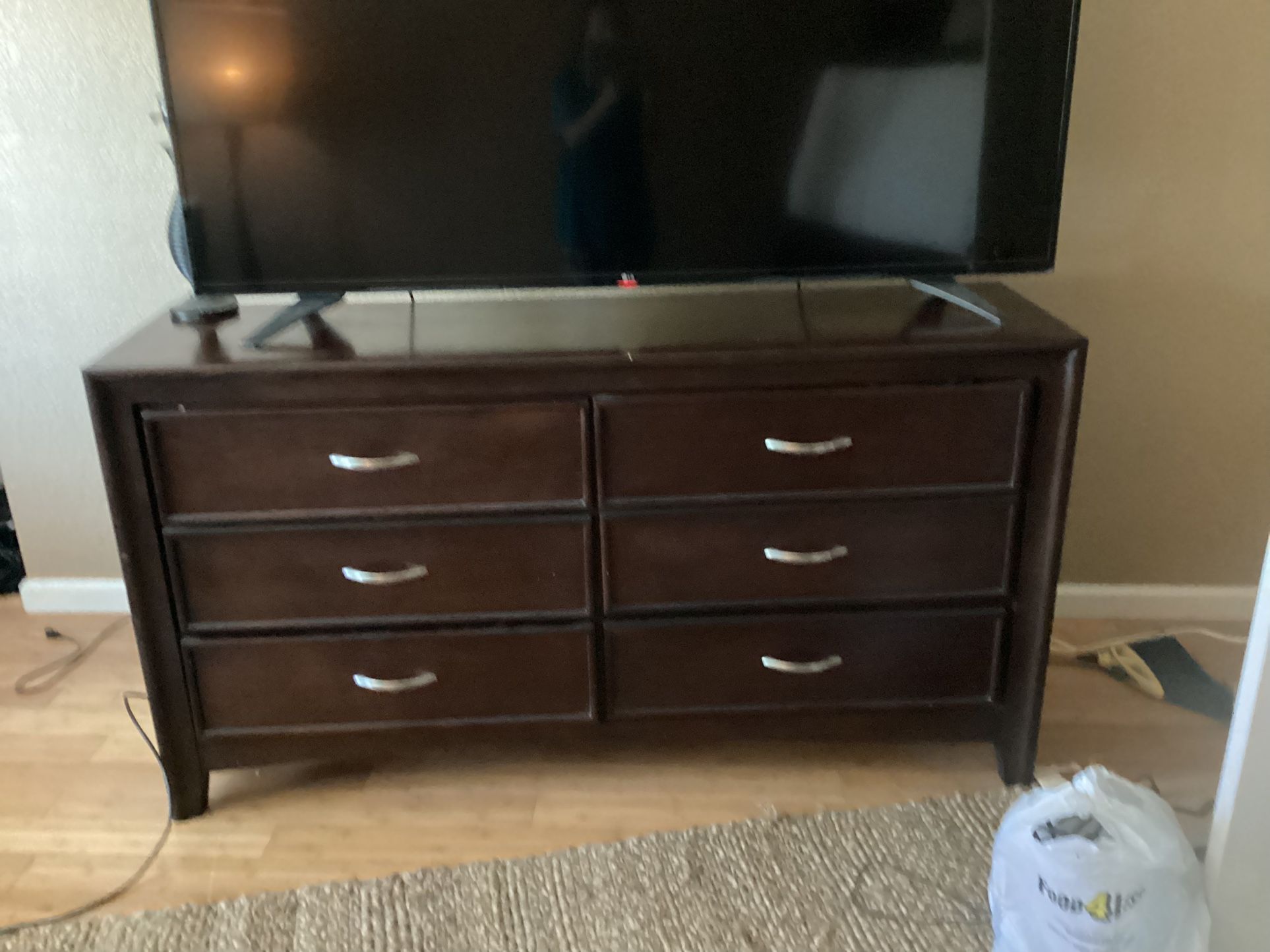 Bed frame And Dresser