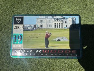 2000 NIKE TIGER WOODS COLLECTOR SERIES 129TH OPEN CHAMPION 19 UNDER GOLF BALLS