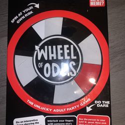 Wheel Odds Board Game 