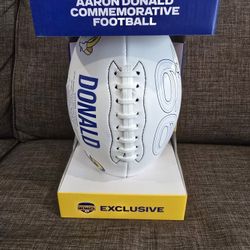 Rams Season Ticket Holder AARON DONALD FOOTBALL Box $70