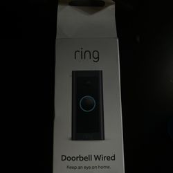 Wired Ring Doorbell 