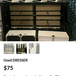 Dresser Only/ Bed Nolonger Available 