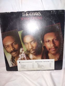 THE O'JAYS(  SO FULL OF LOVE  ) RECORD
