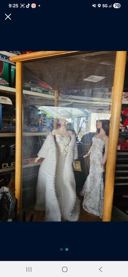 Franklin Mint Doll Set Marilyn Loom And Susan Lucci  With Case