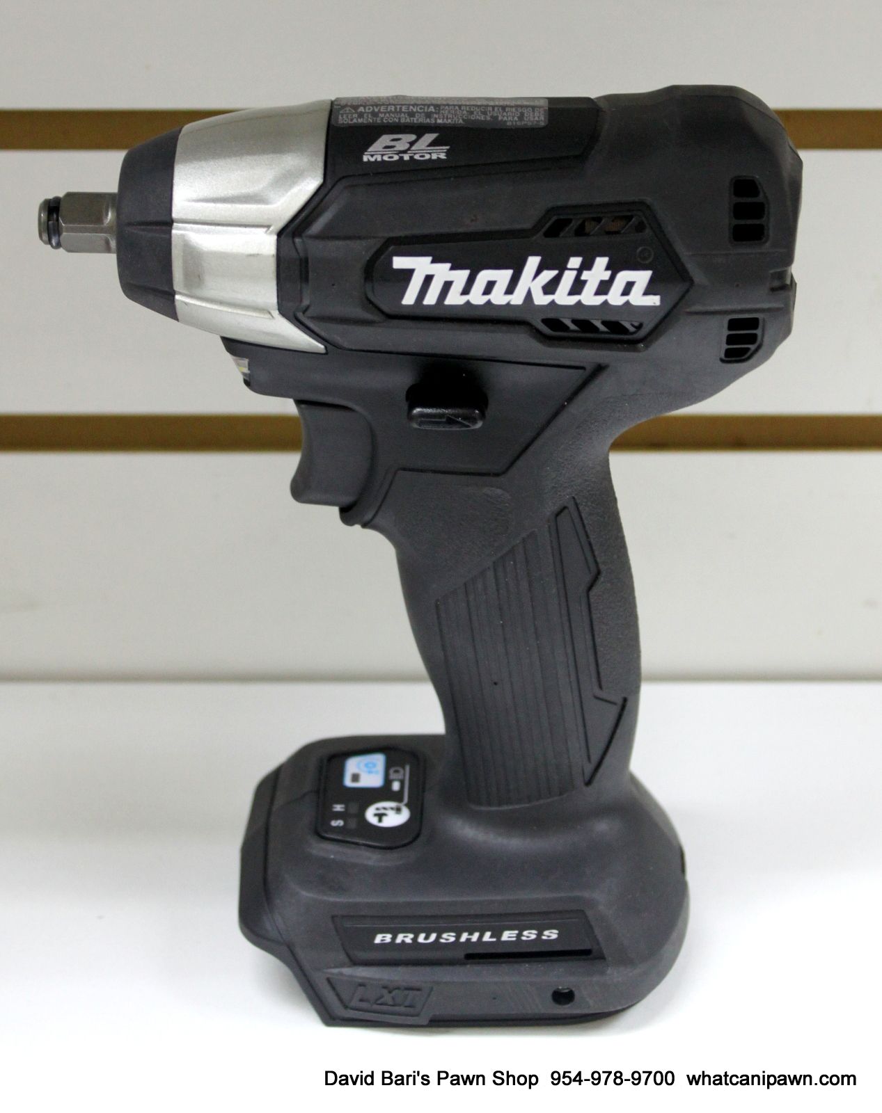 Makita XWT12 18V Lithium-Ion Sub-Compact Brushless Cordless Drive Impact Wrench (Tool Only)