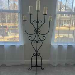  Floor Stand Iron Candle Holder