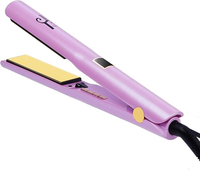 Pro 2-in-1 Titanium Hair Straightener & Curler – Fast Heating, Salon-Grade Styling