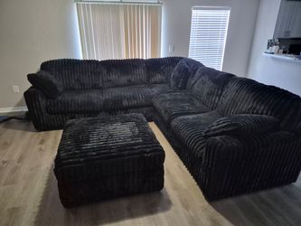 Sofa / Couch / Sectional with ottoman - $2,000 (Poinciana FL)