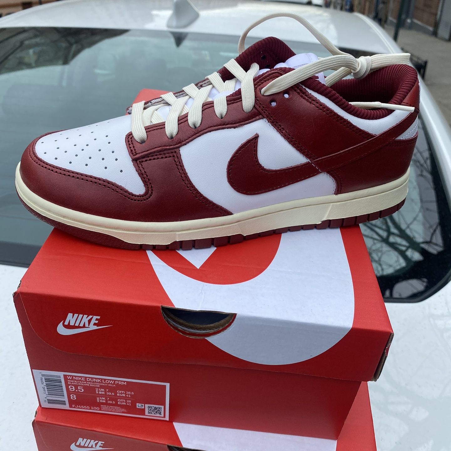 Nike Dunk Team Red Coconut Milk Size 9.5W/8M for Sale in New