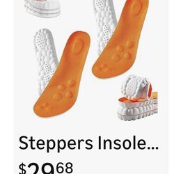 New  Steppers Insoles for Men and Women, 