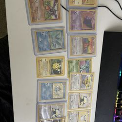 Pokémon Vintage First Edition Non Holo Rares And Shadowless Cards