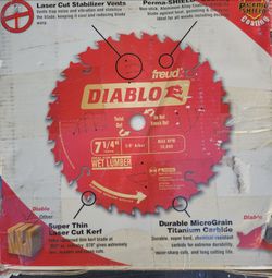 Diablo 7 1/4 24 tooth