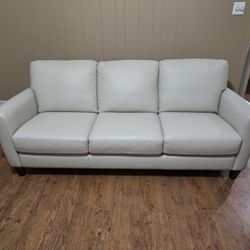 Macy's Leather Couch
