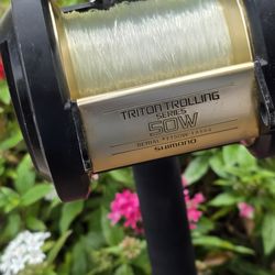 Shimano Triton 50W Fishing  Reel/Ocean Master Rod