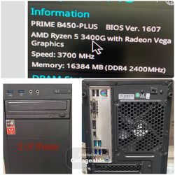 Dell Hard Drives, Monitors & Duel Monitor Stand  OBO