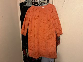 Orange Preston & York Dress