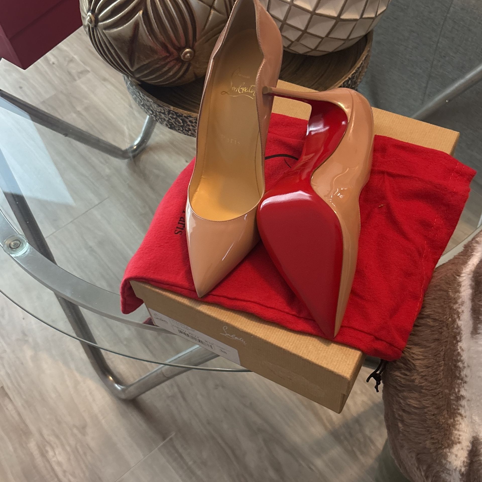 Brand New Sz. 38 Louboutin Hot Chick Accepting Offers