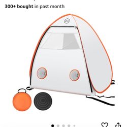 Gyfent Spray Paint Tent for Spray Painting, Portable Paint Booth Small Spray Shelter with Turntable Spray Booth Painting Station Spray Paint Tent Pop-