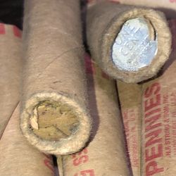 Unsearched Lincoln Wheat Pennies