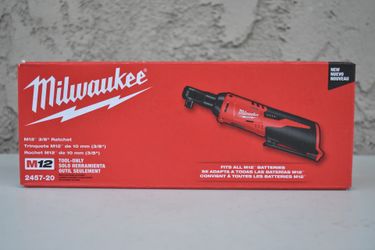 Milwaukee M12 Lithium-ion Cordless 3/8 Ratchet