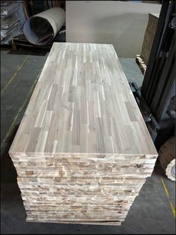 Acacia Wood Unfinished Butcher Block 6' x 30'' x 1.5'' Countertop
