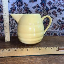 Vintage Bauer Honeycomb Pitcher