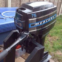 7.5hp Mercury Thunderbolt Outboard Motor 