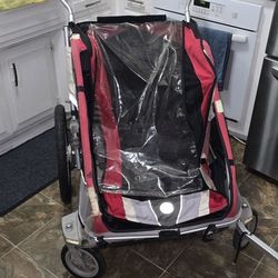 Thule Chariot Cougar 1 Double Bike Trailer/Stroller.