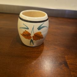 Raynham Pottery Mini Vase – Hand Painted England
