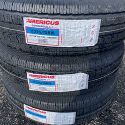 225/75/16 new tires $125 each tire 