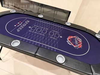 Folding Texas Hold'em Poker Table