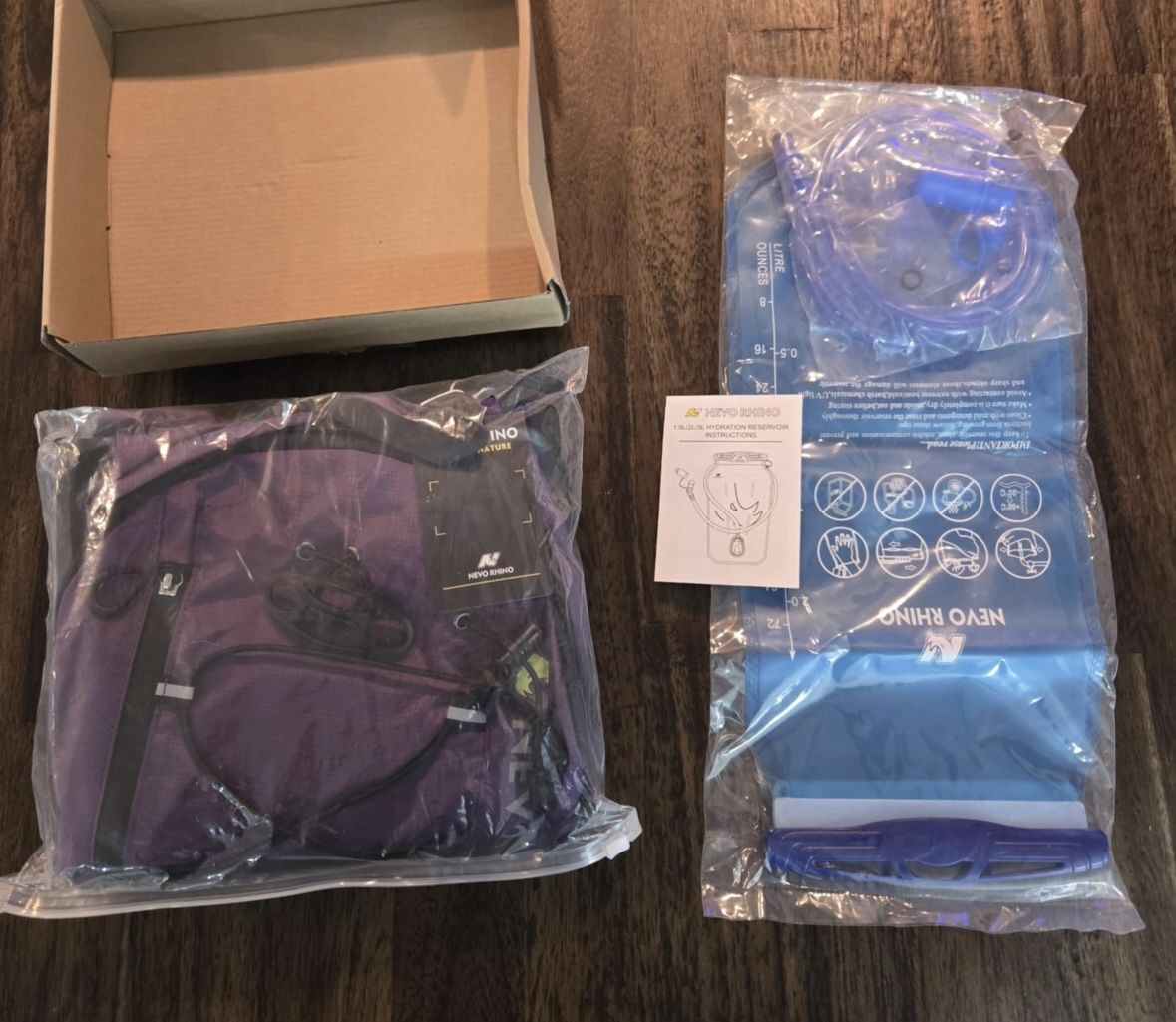 New In Box Lightweight Hydration Backpack