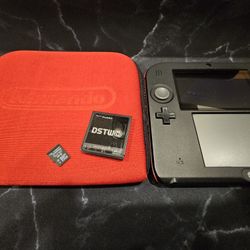 Nintendo 2DS Red W/ DSTWO card