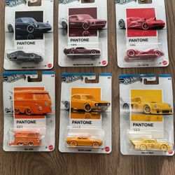 Hot Wheels Pantone Set